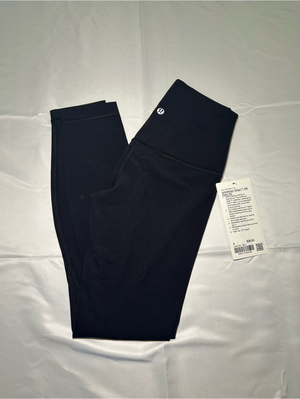 NEW Lululemon Align Leggings - black - size 4